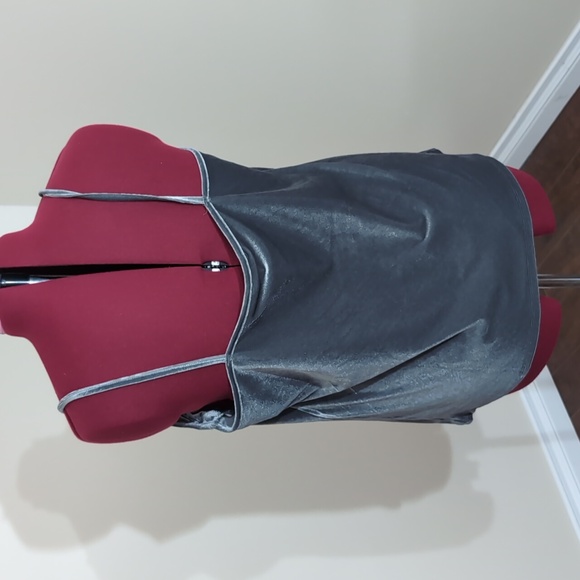 Joe Fresh| NWT Silver Velour Bikini Strap Tank Top Polyester Blend - Picture 4 of 13